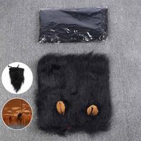 Jumpsuit Lion Modelling Xmas Clothes Lion Mane Wig Cap Hat Pet Costume Pet Cosplay Outfits ruda