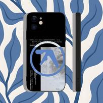 Aphex T-Twin IDM Acid Techno  Phone Case For iPhone 17,16,15,14,13,12,11,X,XS,8,7,Pro,Max,Plus,E,SE4,Air,Mini Soft TPU Gift iPhone13 black