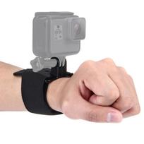 PULUZ Adjustable Wrist Strap Mount for GoPro, Insta360, DJI and Other Action Cameras, Strap Length: 28.5cm gray