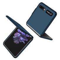 For Samsung Z Flip2 Flip7 Flip 7 6 5 3 4 Flip6 Flip5 Flip3 Flip4 Protection PC Case for Samsung Galaxy Z Flip2 5G Flip 2 1 Galaxy Z Flip7 tamsiai mėlyna spalva