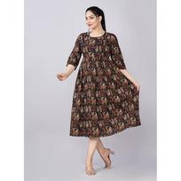 Jikonet Women' Maternity Kurti For Feeding Zippers ( ) (XLarge, ) 3XL juoda