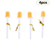 1/4/8/10Pcs Home Disposable Nose Wax Applicators Nose Hair Removal Waxing Sticks Pain Free Easy To Use For Men Women 4pcs
