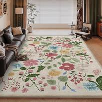 Insect Print Area Rugs, Non Slip Washable Rugs for Living Room,Modern Bedroom Rug Under Bed Large Carpet for Room Decor 60x90cm
