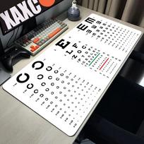 Medical Eye Vision Chart Mouse Pad Direct selling xxxl Gamer Mousepad Large Mouse Mat Natural Rubber Desk Rug PC Desk Mats Desig 900x400x3mm