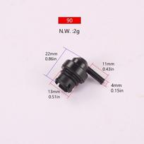 T800 Fuel Tank Vent Valve FS90 Vent Valve Assembly Lawn Mower Accessory  Landscaping Equipment FS90