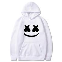 Marshmello Šypsenos Veidukas Vyriškas Džemperis 2XL black