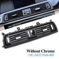 Front Dashboard Central Console Air Conditioner AC Vent Grille For BMW 5 Series F10 F11 F18 520i 523i 64229166885 64229209136 gray