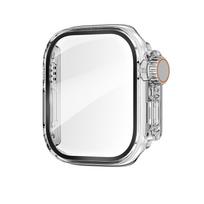Dėklas Apple Watch Series 12 (42 mm) su ekrano apsauga Transparent