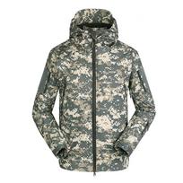 Vyriška armiška striukė Tactical Military Striukė Neperšlampamos Softshell striukės 3XL beige