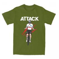 Summer Tadej Pogacar Cycling Pogi Team T Shirt Beach Streetwear T Shirts Cotton Tour-De France Tshirt For Men Short Sleeve Tops 3XL gray