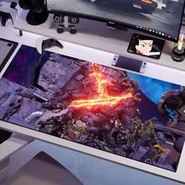 Borderlands 4 Mouse Pad Multiple Sizes Large Square Computer Office Game Table Mats Rubber Anti-slip Mousepads 600x300x2mm white
