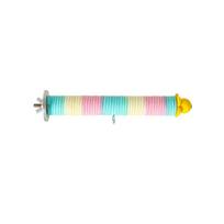 Linen Rope Suction Cup Swing Set Suction Cup/ Screw Comfortable Grip Hanging Bird Standing Perch Easy To Install Non-slip white