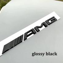 1 vnt. 3D automobilio galinės bagažinės emblema Lipdukas Raidės Lipdukas Mercedes Benz AMG A B C E G CLA W211 W203 W204 W210 W124 priedai white