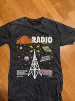 Coldplay Rock  Alien Radio  T-Shirt from Music Of The Spheres 2022 Tour Size S XXXL black