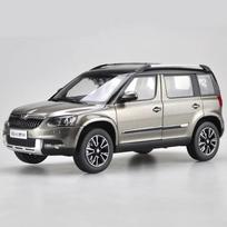 1:18 SKODA Yeti SUV lydinio automobilio modelis lietas metalas Miesto visureigiai automobilio modelis didelės simuliacijos kolekcija Vaikams žaislas dovana gray