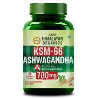 Vlado's Himalayan Organics Ashwagandha KSM66 500mg - 10 Tablet I Ashwagandha KSM66 Capsules for Men & Women | Clinically Proven I 5% Withanolide