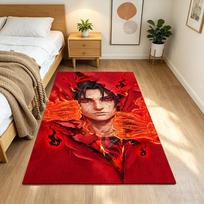 Naruto Area Rug Suitable for Dining Room Game Room Hallway Outdoor Antislip Carpet Decorate Offices Wedding Party Gift 80cmx120cm