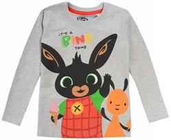 BING boy' blouse, long sleeve, cotton, gray 116 D017S