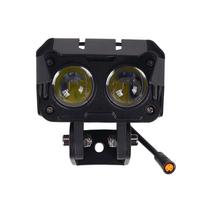 LED Headlight for Kugoo Kukirin G3 PRO Headlamp Front Light Safety Cycling Lights Replacement Electric Scooter Accessories Parts gray