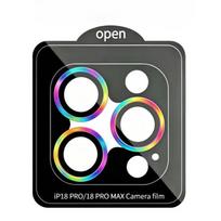 For Apple iPhone 18 17 Pro Max Aluminum Alloy Glass Camera Protector for iPhone18 18Pro Max Positioning Metal Ring Lens Film For iPhone17 Pro spalvota