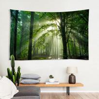 Tapestry Backdrop Curtain Camping Picnic Towel College Dorm Decor 200x150cm beige