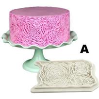 Flower Fondant Cake Mold Cake Decorating Tools Silicone Molds for Baking Sugarcraft A pink