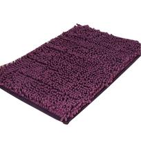 Chenille Bathroom Non- Water-absorbent Floor Mats Foot Mats Bathroom Household Doorway Carpet Entry Door Mat Bed Side Mats violetinė