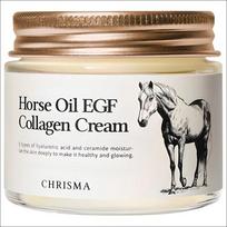 Christma Horse Oil EGF Collagen Cream 70g – Nourishing & Elasticity Care Cream 70g x 1EA white
