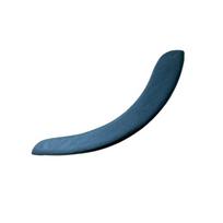 Classical Folk Acoustic Guitar Armrest Wood Arm Rest with Adhesive Exquisite Guitar Armrest Replacement Accessories blue
