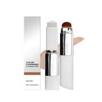 Foundation Make-Up Stick Double Head with Brush Lightweight Brighten Matte Liquid Base Sweat-Resistant Professional Cosmetics