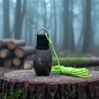 Tree Climbing Throw Bag AbrasionResistant Arborist Thick Material Rope Throwing Pouch for gray