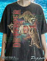 Vintage Dr Pepper Raccoons Comfort Colors® Tshirt, 90S Graphic Tees, Funny Space Trash Panda Sweater, Retro Animal Meme Tanktop, Y2K M brown