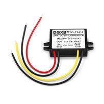 24V to 12V DC Power Converter, 15V-40V to 12V Step-down Module, Available in 1A, 3A, 5A, 8A, 10A Outputs for Car Power Supply