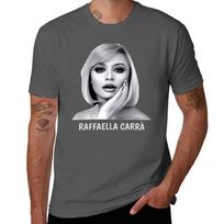 Raffaella Carrà Rip Raffaella Carrà Tshirt Gym Wear Breathable Short Sleeve Tee 4XL gray