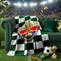 Football Elche Crest Design Blanket Lightweight Ideal Bedding Blanket Perfect for Travel, Camping, Living Rooms, Offices, Sofas, Fan Christmas gift 75x90cm