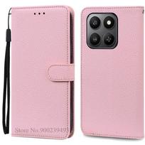 For Honor 400 Smart 5G dėklas Piniginė Odinis Atverčiamas Dangtelis For Honor 400 Smart Dėklas Honor 400Smart Mobiliojo Telefono Dangtelis Coque Fundas Etui Honor 400 Smart 5G black