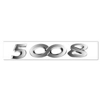 3D ABS raidžių automobilio kėbulo bagažinės emblemos lipdukai ženkliukas lipdukas Peugeot 2008 3008 4008 5008 206 207 208 107 307 308 408 priedams 1PC