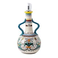 Keraminis aliejaus puodas Glazuotas acto butelis Daugiafunkcis alyvuolių aliejaus dozatorius Salotoms Style C