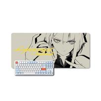 Cyberpunk Edgerunners Anime Mouse Pad Large Desk Mat Non Slip Pc Decoration Ideal For Gamers Anime Enthusiasts 800x400x2mm