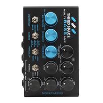 Mosky Third Space Multi Bass Amp Pedal,Simplifier Bass Station Cabinet Simulation Effect Pedal for Electric Bass blue