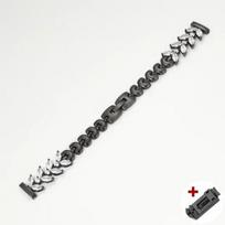 18mm 20mm 22mm deimantinis dirželis, skirtas Samsung Galaxy 6 5 4 40mm 44mm 6classic 43mm 47mm 5pro Active 2 moteriška metalinė apyrankė, skirta Huawei Galaxy 6classic 43mm juoda