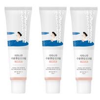 ROUND LAB Birch Juice Moisturizing Sunscreen 50ml (SPF50+, PA++++) [3-Set] Moisturizing + Mineral + Moisturizing Tone-up white