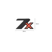 For ZEEKR 7X 2025 2025 Tailgate Character Personalized Decoration Original Car Logo Modified Accessoris black