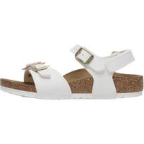 Birkenstock Rio Comfortable Versatile Non-Slip Durable Low-Top Sandals Kids sandals White 1029561 32 white