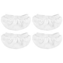 1/2/4/6PCS Universal Microfiber Cloth Cover for Handheld Steam Cleaners, Washable Reusable Replacement Pad white
