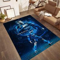 Cristiano Ronaldo 5 Area Rug Design for Entryway Foyer Playrooms Living Rooms Antislip Carpet Anime Office Decor 100cmx120cm