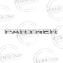 Peugeot Partner Logotipas Kemperis Krovininis Furgonas MK3 Raidės Metalinis Ženklelis Lipdukai Automobilio Galinės Bagažinės Kėbulo Emblema Auto Aksesuarai white