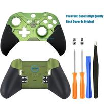 for Xbox Elite Series 2 Controller Replacement Housing Shell Halo Version Faceplate Front Case Back Rear Cover Front Back Cover B