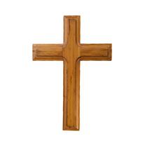 3pcs Wood Crosses Decorative Classic Symbolic Wall Hanging Wooden Crosses for Home Crafts