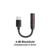 FiiO JIEZI USB DAC AMP Type-C to 3.5mm/Unbalanced 4.4mm Earphone USB C Cable Audio Aux Cable For IOS Android